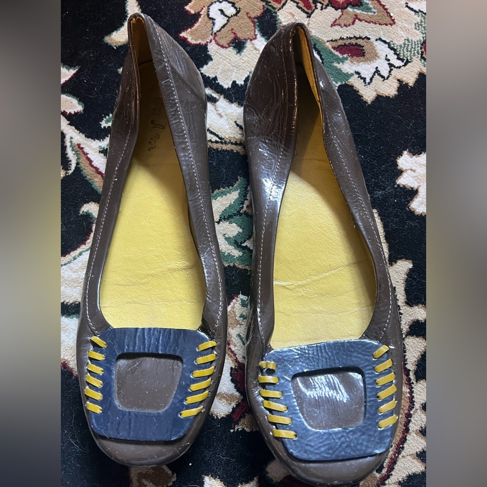Boden Women’s Brown Patent Leather Flats
